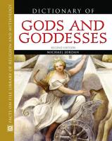 Dictionary Of Gods And Goddesses [2 ed.]
 0816059233, 9780816059232