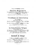 Die Cholera in Lübeck [Reprint 2019 ed.]
 9783486720532, 9783486720525