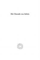Die Chronik von Arbela: Ein Beitrag zur Kenntnis des ältesten Christentums im Orient
 9781463228194