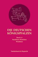 Die deutschen Königspfalzen. Band 6: Nordrhein-Westfalen: Teilband 3: Westfalen [1 ed.]
 9783666352256, 9783525352250
