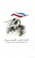 Die Franzosen in Algier und die Pariser Revolution im Jahr 1830. Historisch-romantisches Original-Gemälde