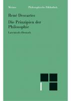 Die Prinzipien der Philosophie: Zweisprachige Ausgabe
 3787316973, 9783787316977