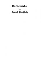 Die Tagebücher von Joseph Goebbels: Band 14 Oktober - Dezember 1944
 9783110964196, 9783598223105