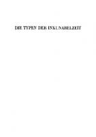 Die Typen der Inkunabelzeit: Eine Betrachtung [Reprint 2019 ed.]
 9783111501161, 9783111135076