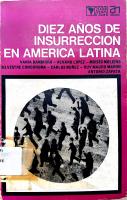 Diez años de insurrección en América Latina tomo II [volume 2, America Nueva ed.]