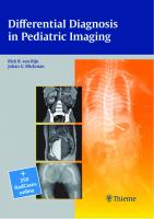 Differential Diagnosis in Pediatric Imaging
 9783131437112, 2010052679