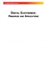 Digital electronics : principles and applications
 9780070153820, 0070153825