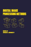 Digital Image Processing Methods
 9781003067054, 082478927X, 9780824789275
