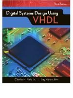 Digital Systems Design Using VHDL 3rd Edition [3 ed.]
 2016952395, 9781305635142