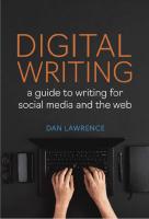 DIGITAL WRITING: a guide to writing for social media and the web
 9781554815678, 9781770488229, 9781460407714