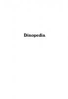 Dinopedia: A Brief Compendium of Dinosaur Lore
 9780691228600