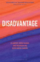Disadvantage: Keywords in Teacher Education
 9781350259102, 1350259101