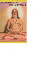 Discourses on Kriya yoga