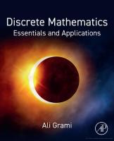 Discrete Mathematics. Essentials and Applications
 9780128206560, 0128206560