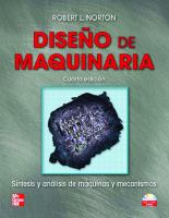 Diseǫ de maquinaria : sn̕tesis y anl̀isis de mq̀uinas y mecanismos [4. ed.]
 9789701068847, 970106884X