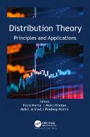 Distribution Theory: Principles and Applications
 1774912147, 9781774912140