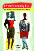 Diversity in Family Life: Gender, Relationships and Social Change
 9781447300946