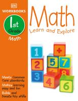 DK Workbooks: Math, First Grade [Workbook ed.]
 9781465417336, 1465417338