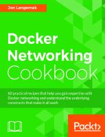 Docker Networking Cookbook
 1786461145, 9781786461148