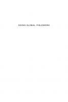 Doing Global Fieldwork: A Social Scientist's Guide to Mixed-Methods Research Far from Home
 9780231551281