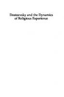 Dostoevsky and the Dynamics of Religious Experience
 9781843312055, 1843312050