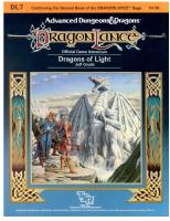 Dragons of Light (Advanced Dungeons & Dragons Dragonlance Module DL7)
 0880380934, 9780880380935