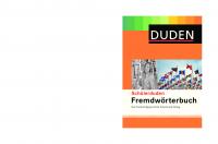 Duden. Schülerduden Fremdwörterbuch. Das Nachschlagewerk für Schule und Alltag [6 ed.]
 978-3-411-05146-5