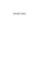 Durable Trades: Family-Centered Economies That Have Stood the Test of Time
 9781725274143, 9781725274150, 9781725274167, 1725274140