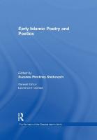 Early Islamic Poetry and Poetics [Reprint ed.]
 0860787206, 9780860787204