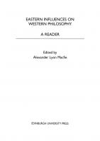 Eastern Influences on Western Philosophy: A Reader
 9781474470469