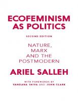 Ecofeminism as Politics Nature, Marx and the Postmodern [Second ed.]
 9781786990426