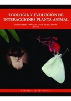 Ecologia Y Evolucion De Las Interacciones Planta