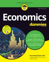 Economics For Dummies: Book + Chapter Quizzes Online [4 ed.]
 1394161336, 9781394161331