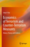 Economics of Terrorism and Counter-Terrorism Measures: History, Theory, and Evidence
 3030965767, 9783030965761