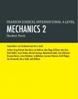 Edexcel International A Level Mathematics Mechanics 2 Student Book
 1292244763