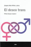 El deseo trans [1 ed.]
 9788411320245