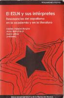 El EZLAN y sus intérpretes, resonancias del zapatismo en la academia y en la literatura