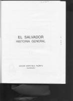 El Salvador: historia general