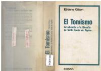 El tomismo : introducción a la filosofía de Santo Tomás de Aquino
 9788431305482, 8431305487