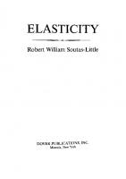 Elasticity (Dover Books on Physics) [Revised]
 0486406903, 9780486406909