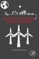 Electric Renewable Energy Systems
 9780128044483