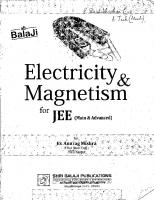 Electricity & Magnetism for JEE [3 ed.]