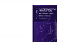 Electromagnetics for Practicing Engineers: Electrostatics and Magnetostatics
 9781685690052