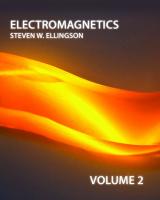 Electromagnetics, Volume 2
 1949373916, 9781949373912