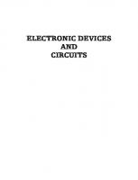 Electronic Devices and Circuits
 9789353160937, 9353160936