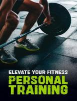 Elevate Your Fitness: The Personal Training Course: Unlock Your Full Potential and Achieve Your Health Goals