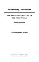 Encountering Development: The Making and Unmaking of the Third World
 9781400839926