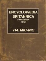 Encyclopaedia Britannica [14, 5 ed.]