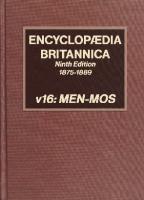 Encyclopaedia Britannica [16, 9 ed.]