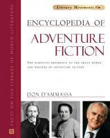 Encyclopedia of Adventure Fiction  [1 ed.]
 0816075735, 9780816075737